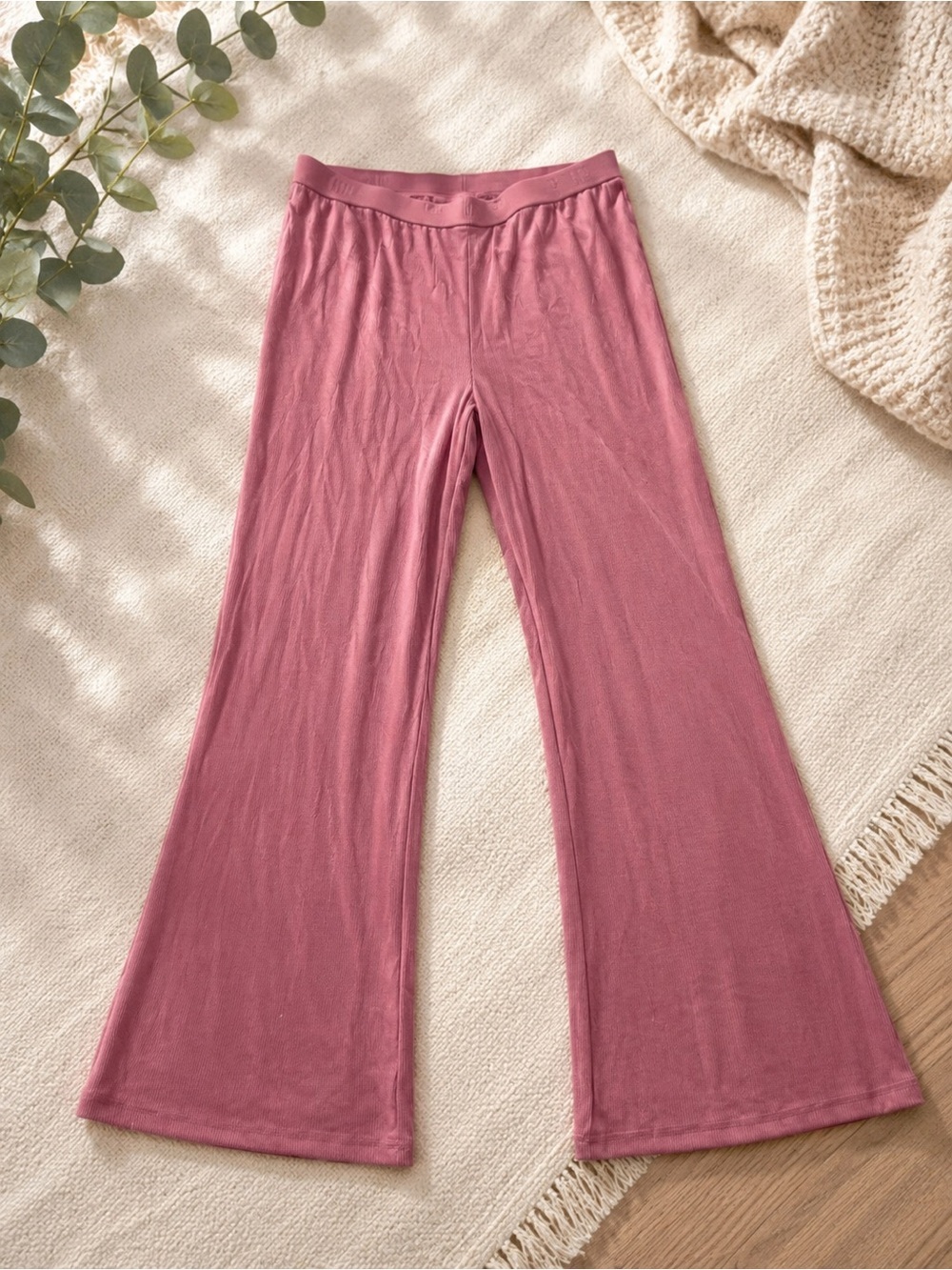 GAP Rose Pink Flared Leggings